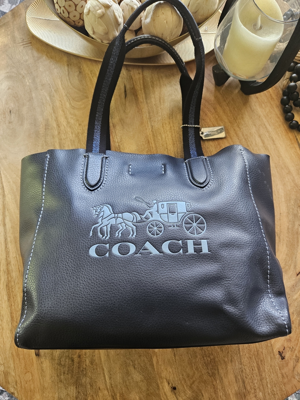 NWOT Coach Leather Tote